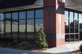 Business Building With Tinted Windows